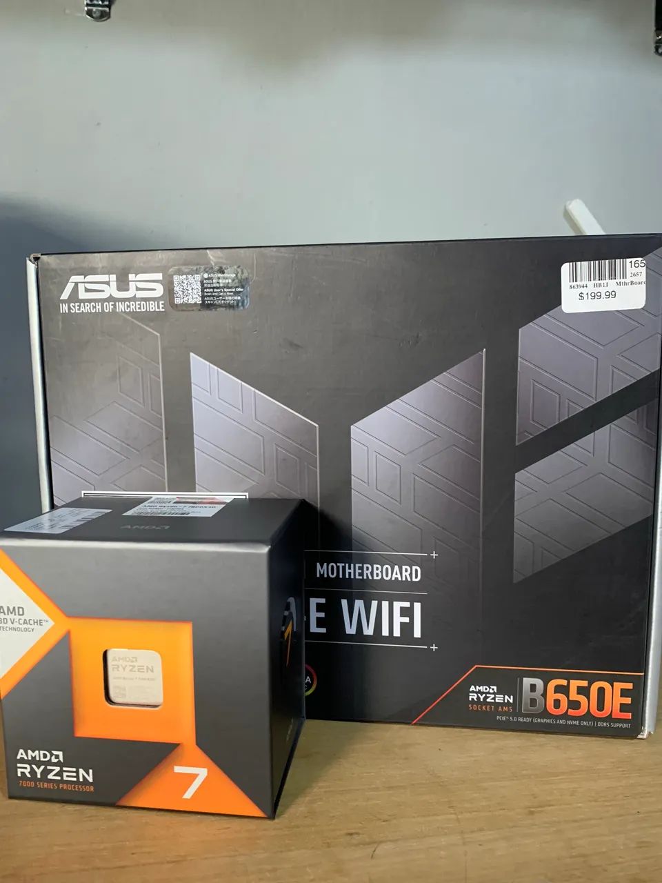 Ryzen 7 7800x3d + B650E Asus Tuf