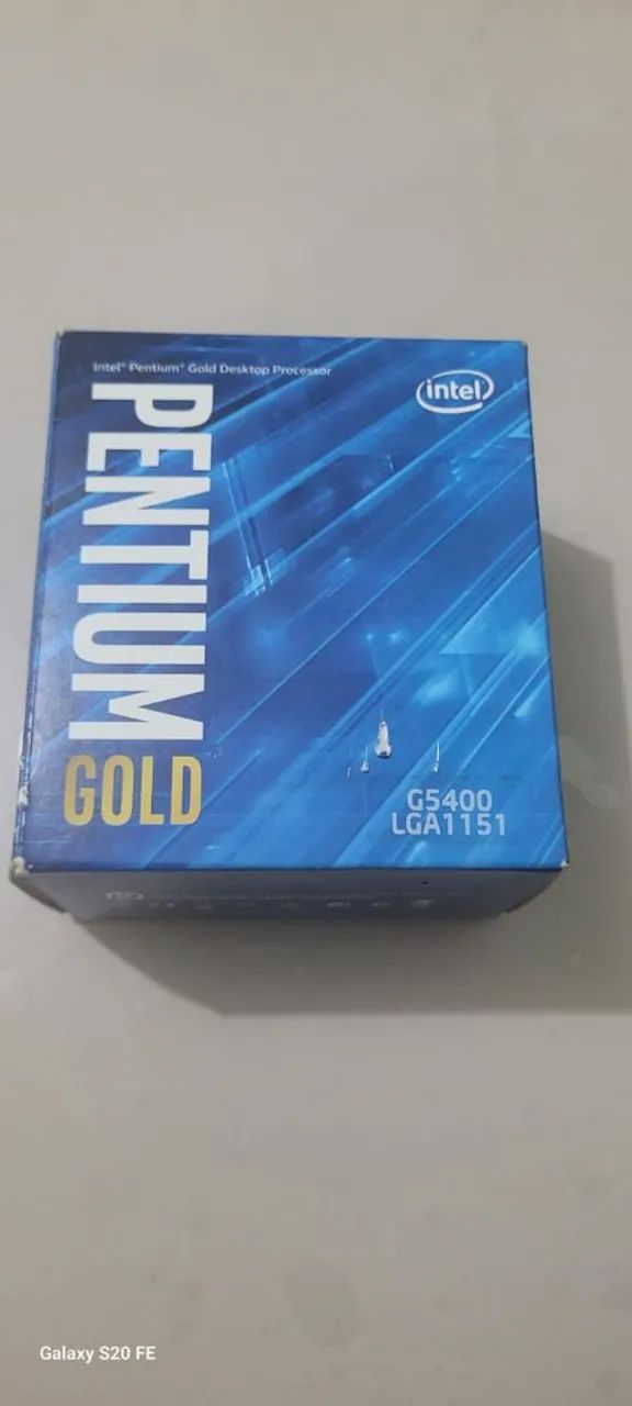 Processador Pentium Gold G5400 / 8° e 9° geração 
