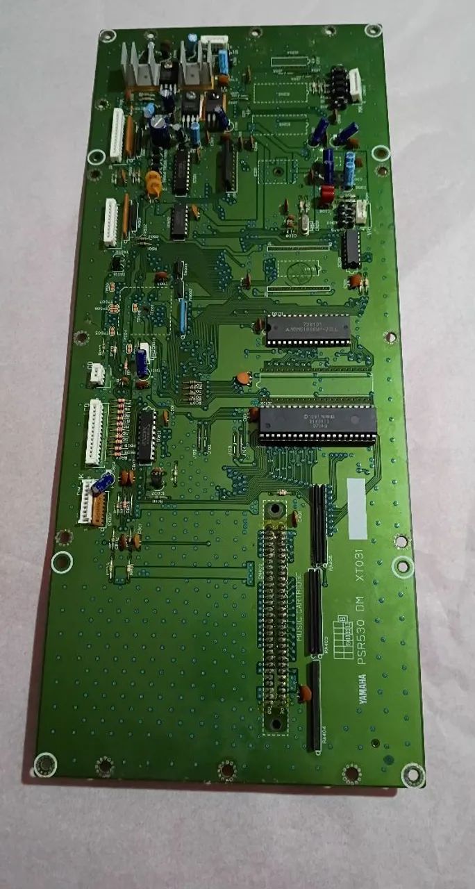 Placa mãe do teclado PSR 530 DM XT031 usada  - Foto 2