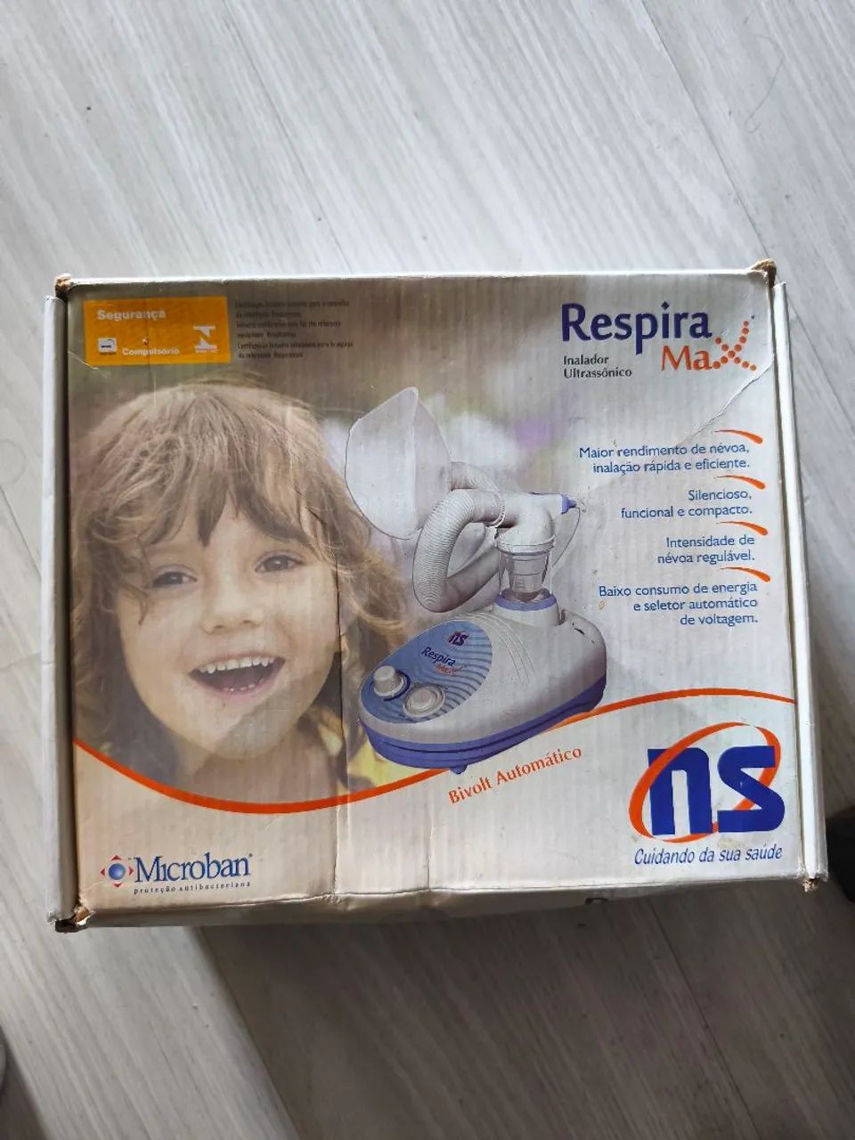 Inalador ultrassonico NS