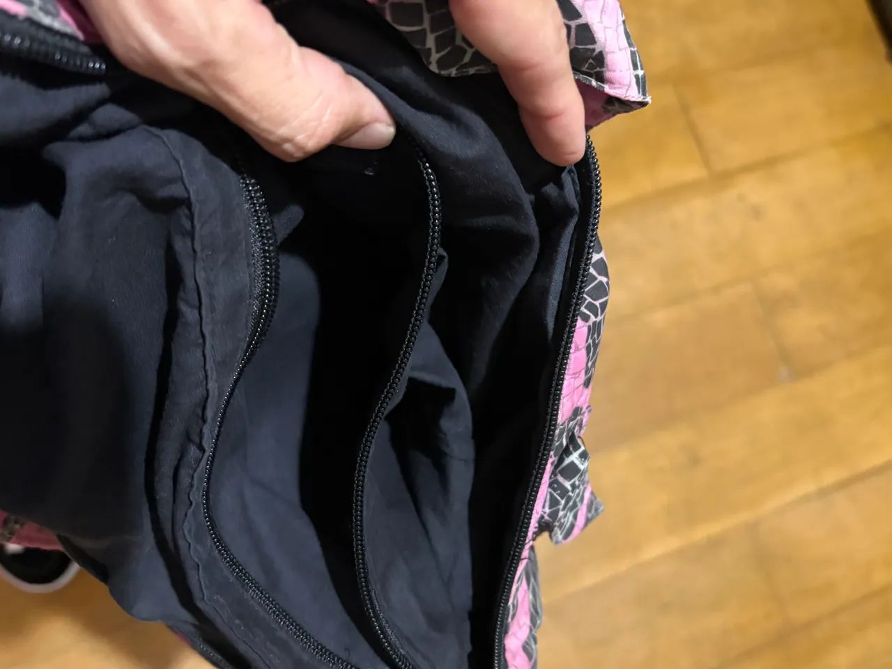Bolsa feminina c compartimento interno - Foto 3