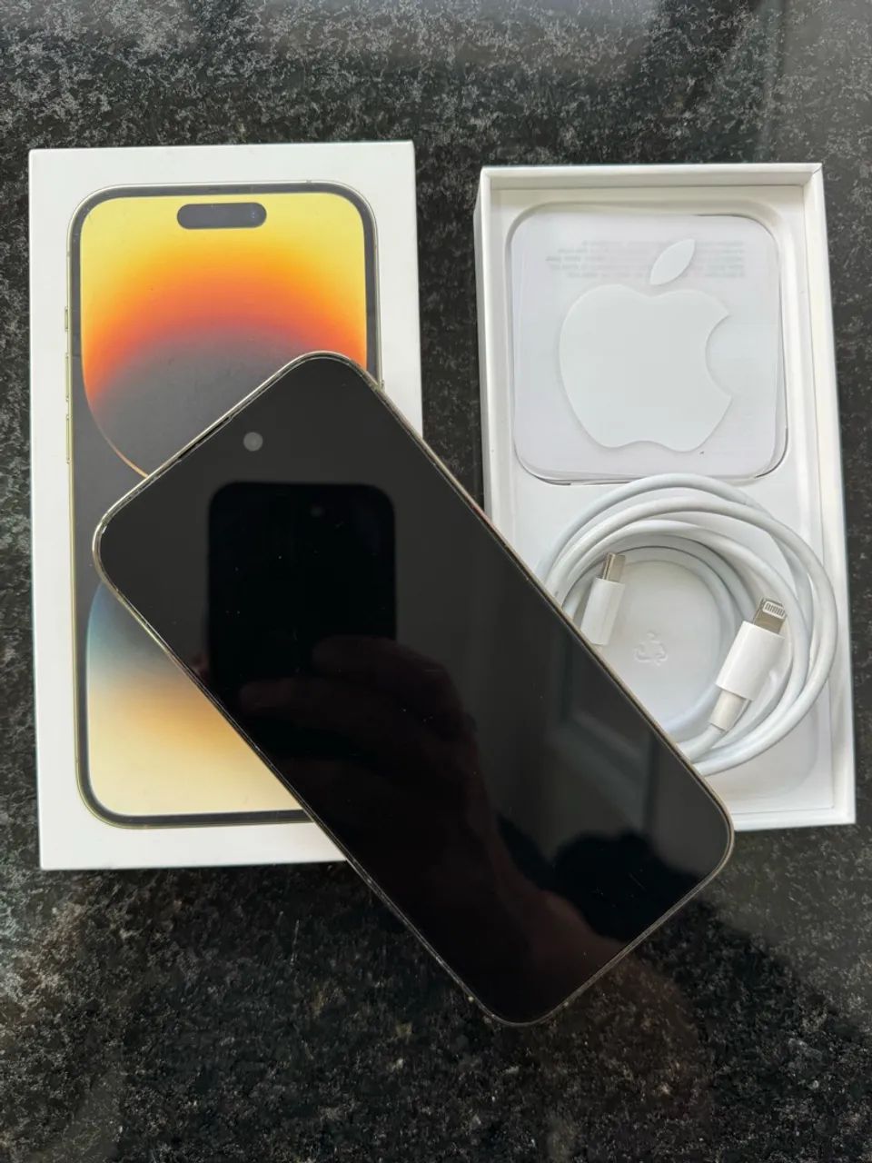 iPhone 14 Pro Gold + Caixa original  - Foto 3