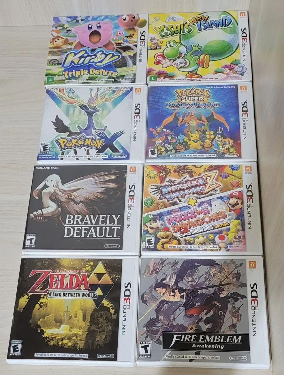 Jogos Nintendo 3DS Novos e Usados - Preços na Descrição - Jogos de
