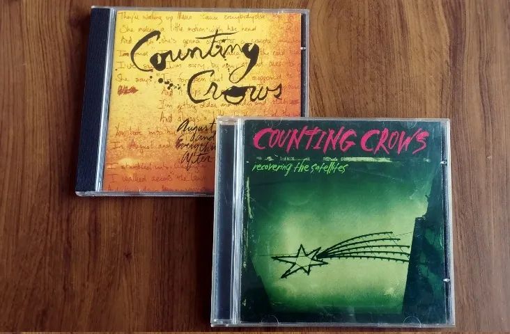 CDs Couting Crows - August and Everything After & Recovering the Satellites