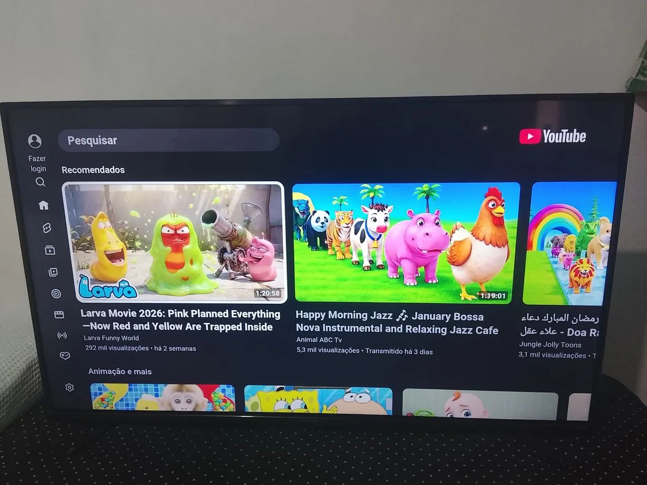 Smart tv semp roku 50 polegadas,em perfeito estado!!! - Foto 4