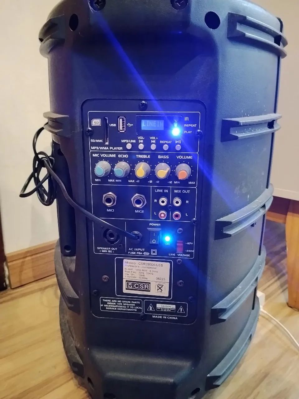 Caixa de som CSR 250 8amp 100w rms 8 Ohms - Foto 2