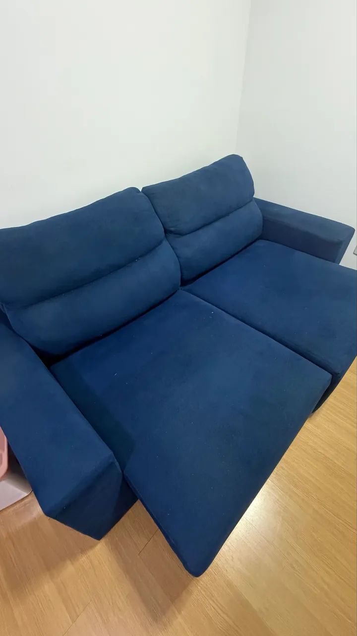 Sofa pouco usado,reclinavel - Foto 3