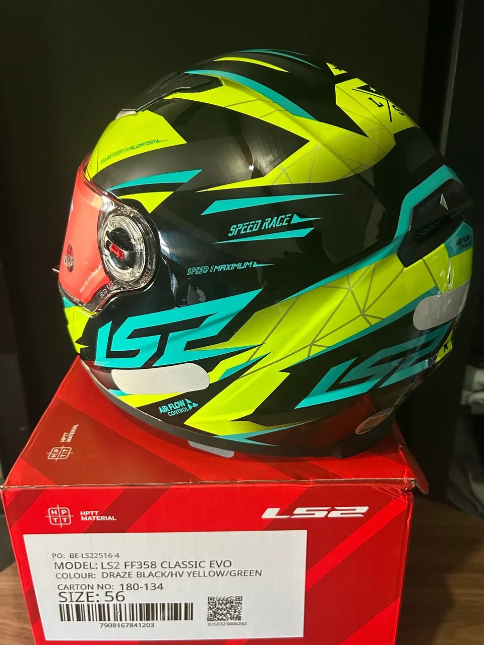 Capacete Ls2 novo na caixa  - Foto 3