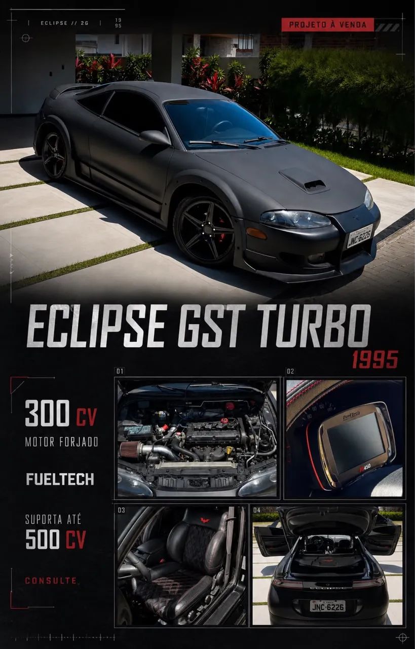 Mitsubishi Eclipse Eclipse GST 2.0 16V Turbo 1995