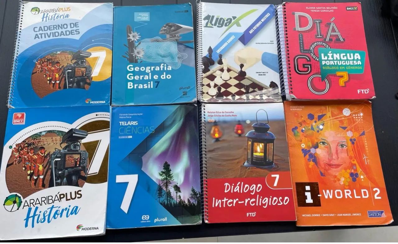 Livros didáticos 7 ano - Livros e revistas - São Pedro, Juiz de