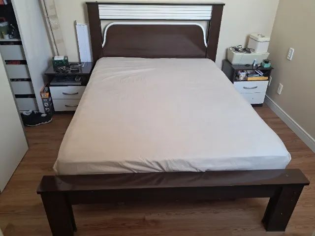 Cama casal 2 criados  - Foto 3