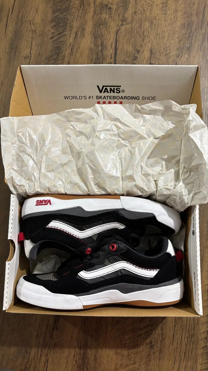 Tênis Wayvee 2.0 Skate Black/White/Red Original - Foto 4