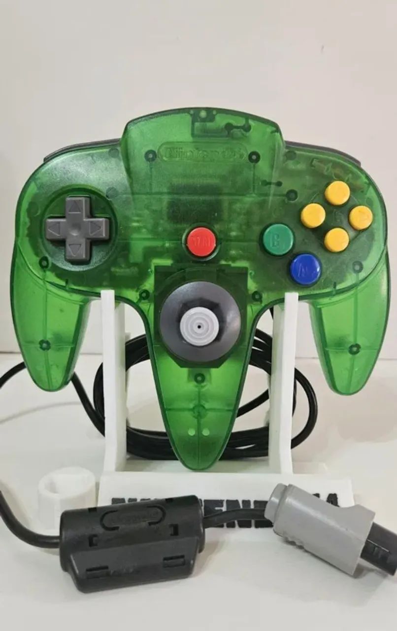 Nintendo 64 Kiwi com caixa em mdf - Foto 5