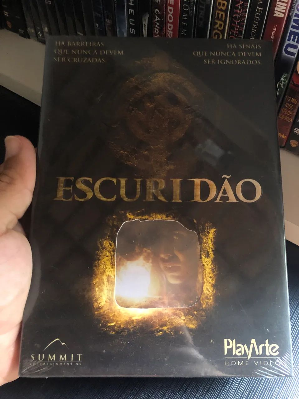DVD Escuridão lacrado e com luva