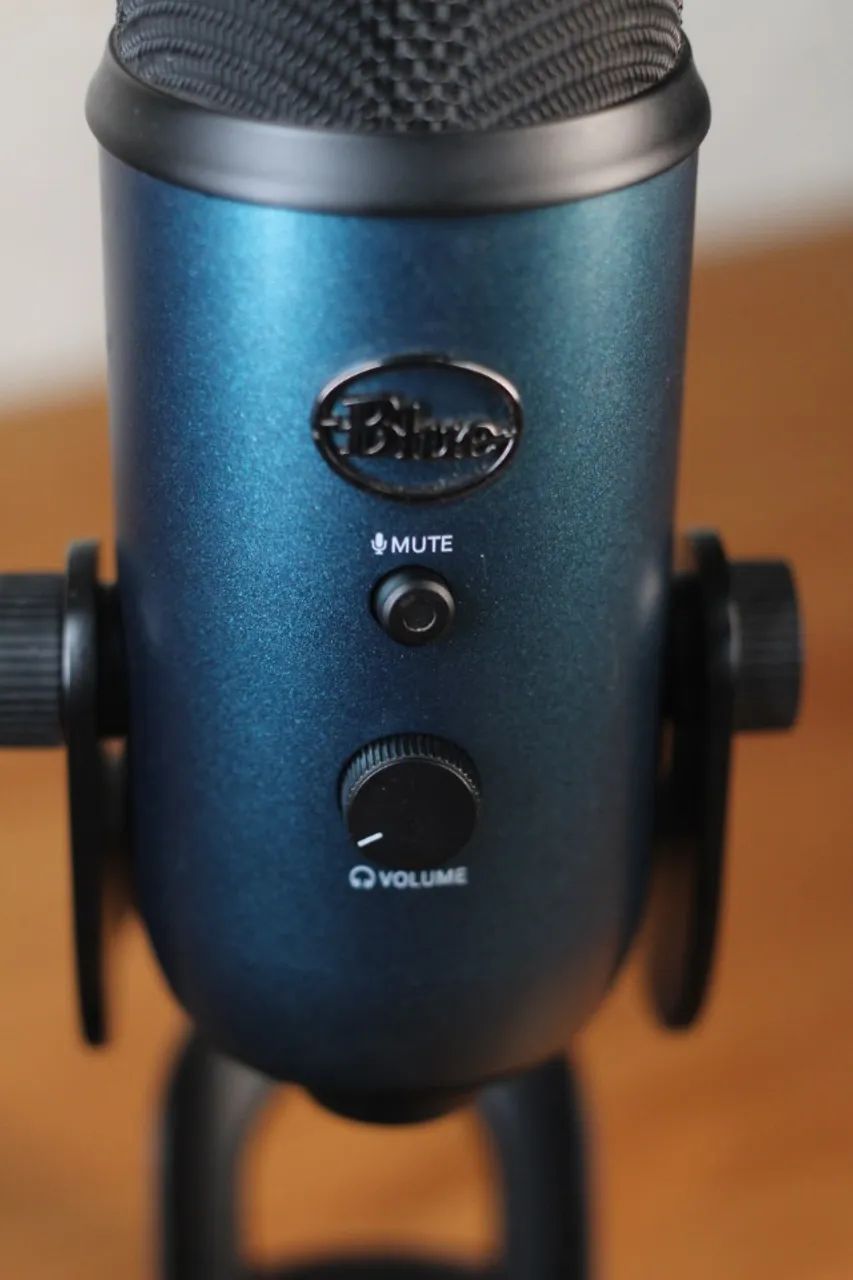 Microfone Blue Yeti + Pop Filter e Espuma NOVOS - Foto 2