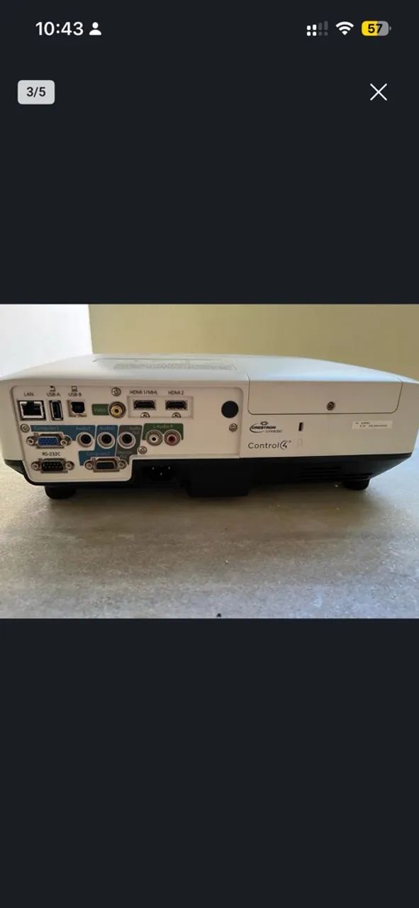 Epson Power Lite 2255U - Foto 2