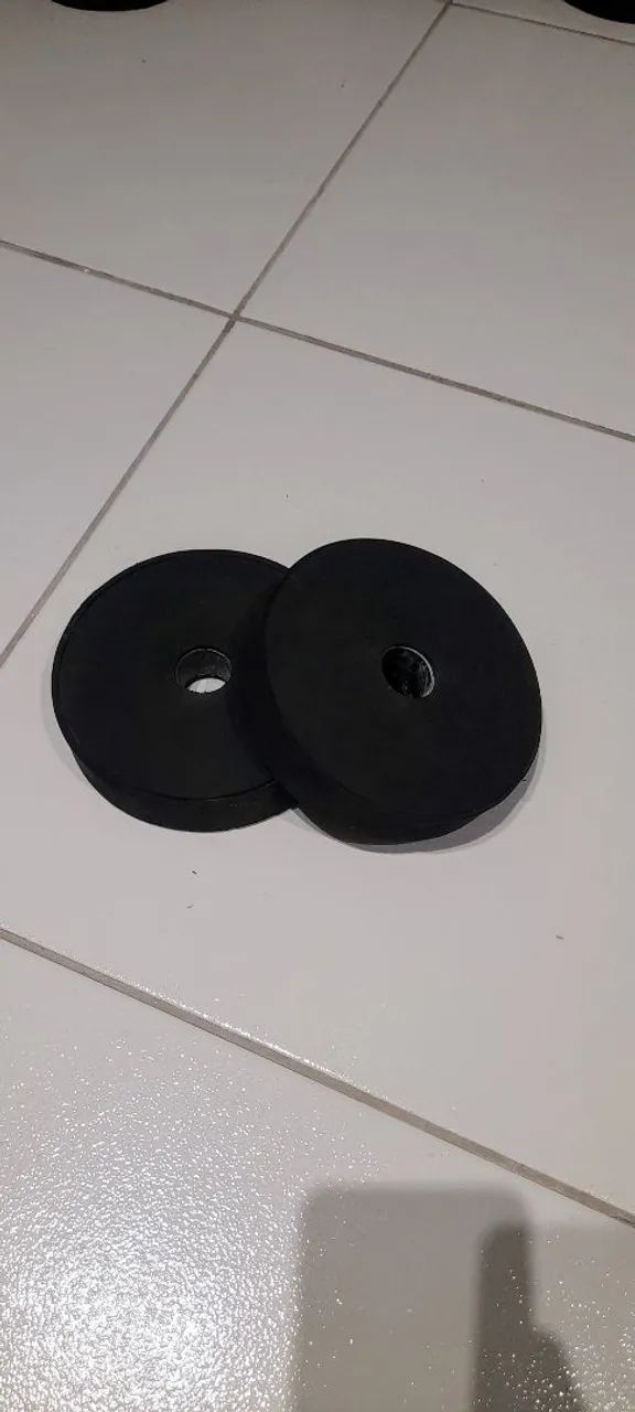 2 anilhas de 1kg - Foto 3