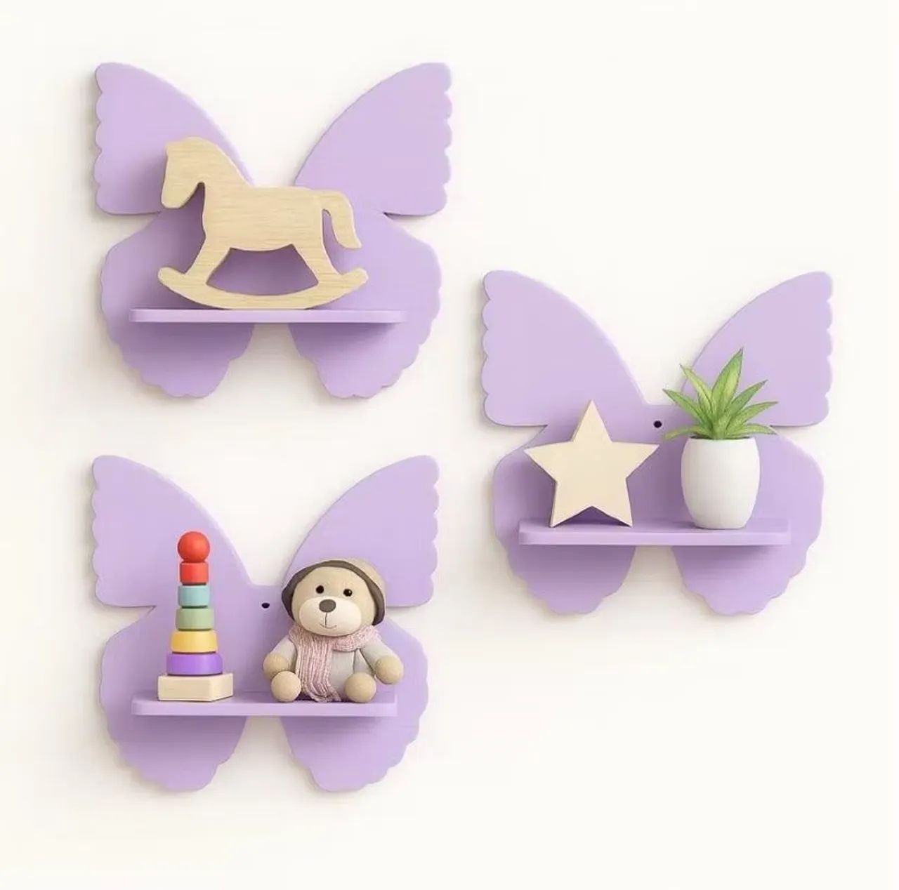 Kit pratileiras infantil 