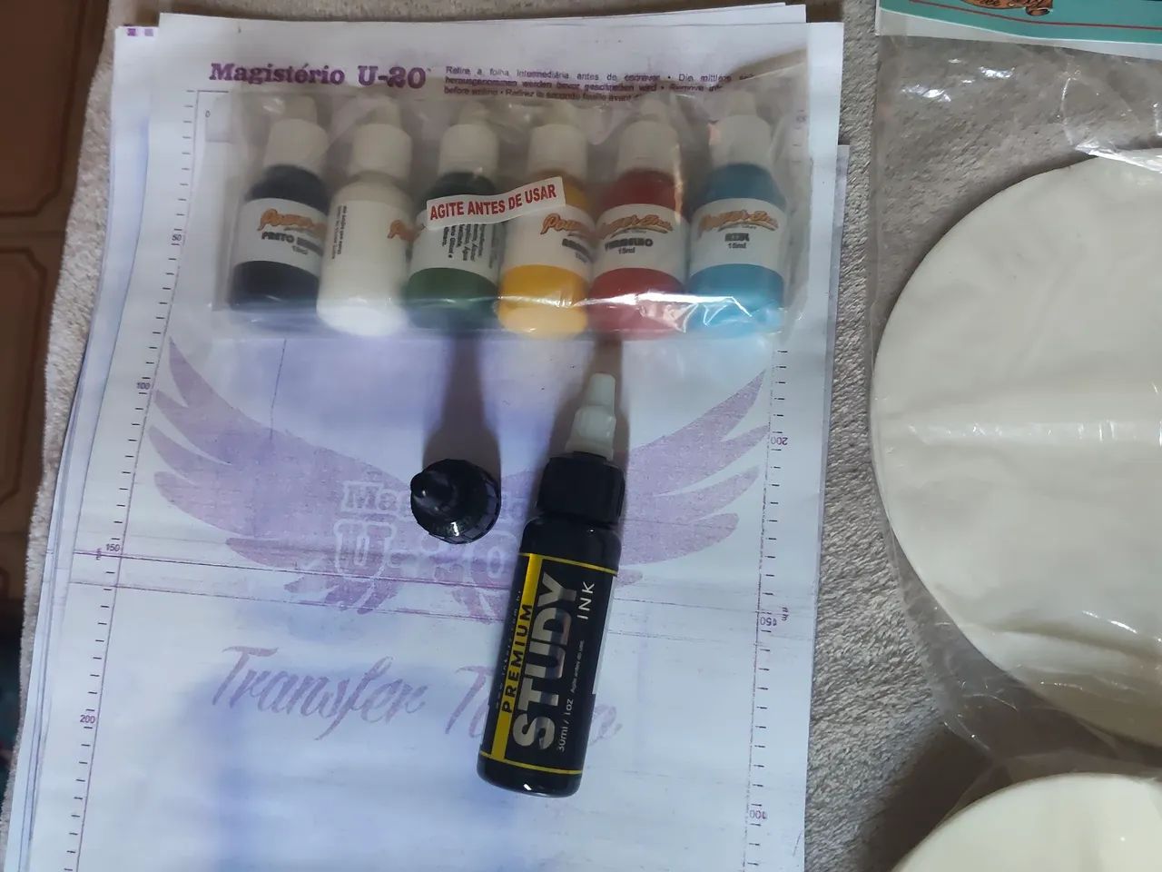 Kit tatuagem iniciante - Foto 2