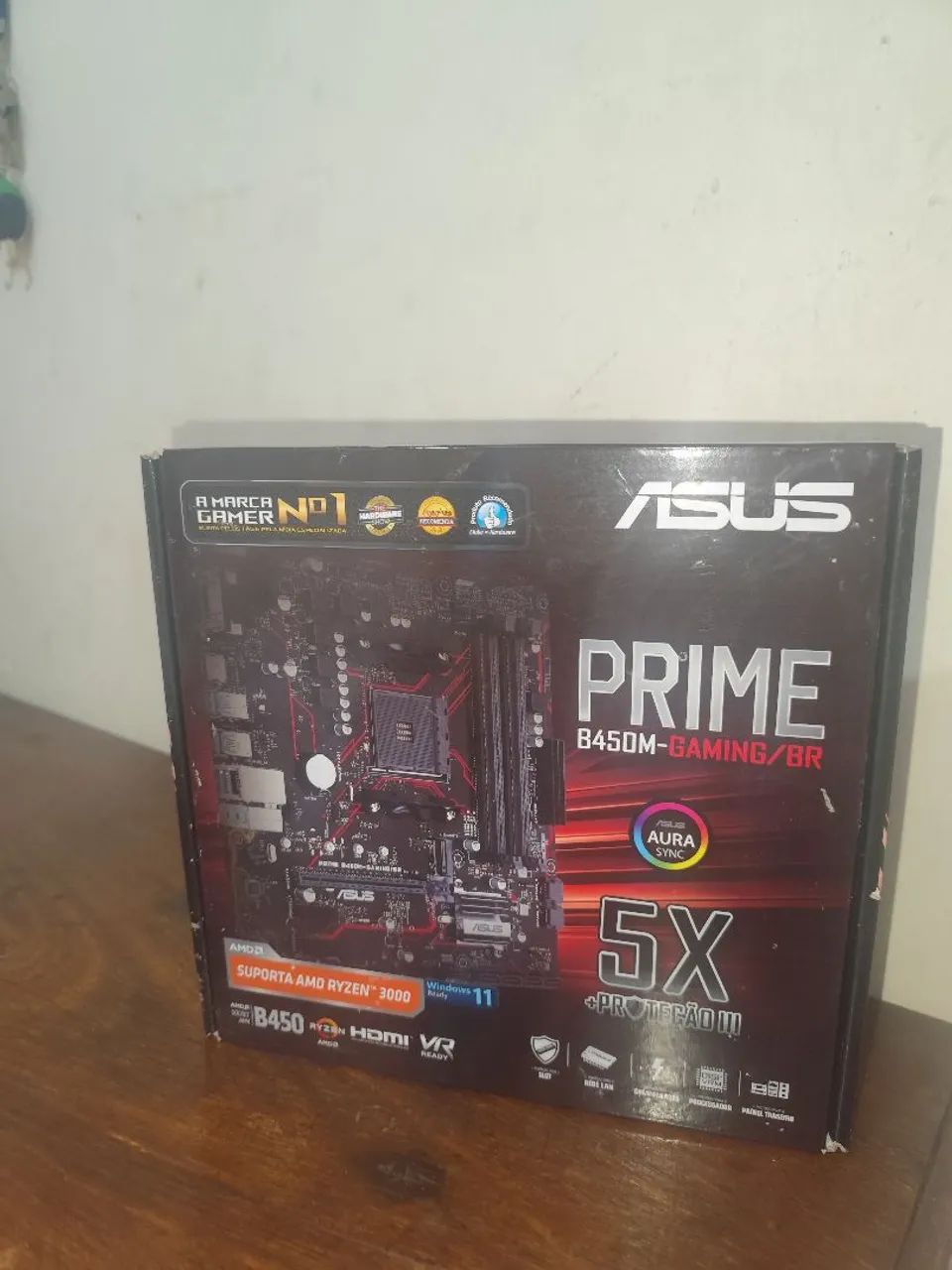 Placa mãe Asus PRIME B450M GAMING BR