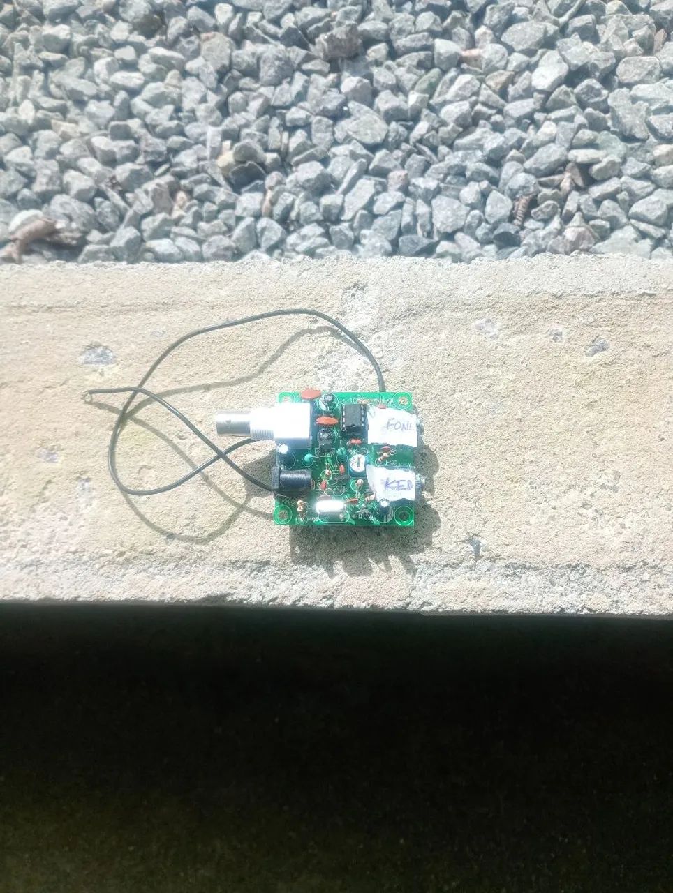 Oscilador transceptor de CW 40m
