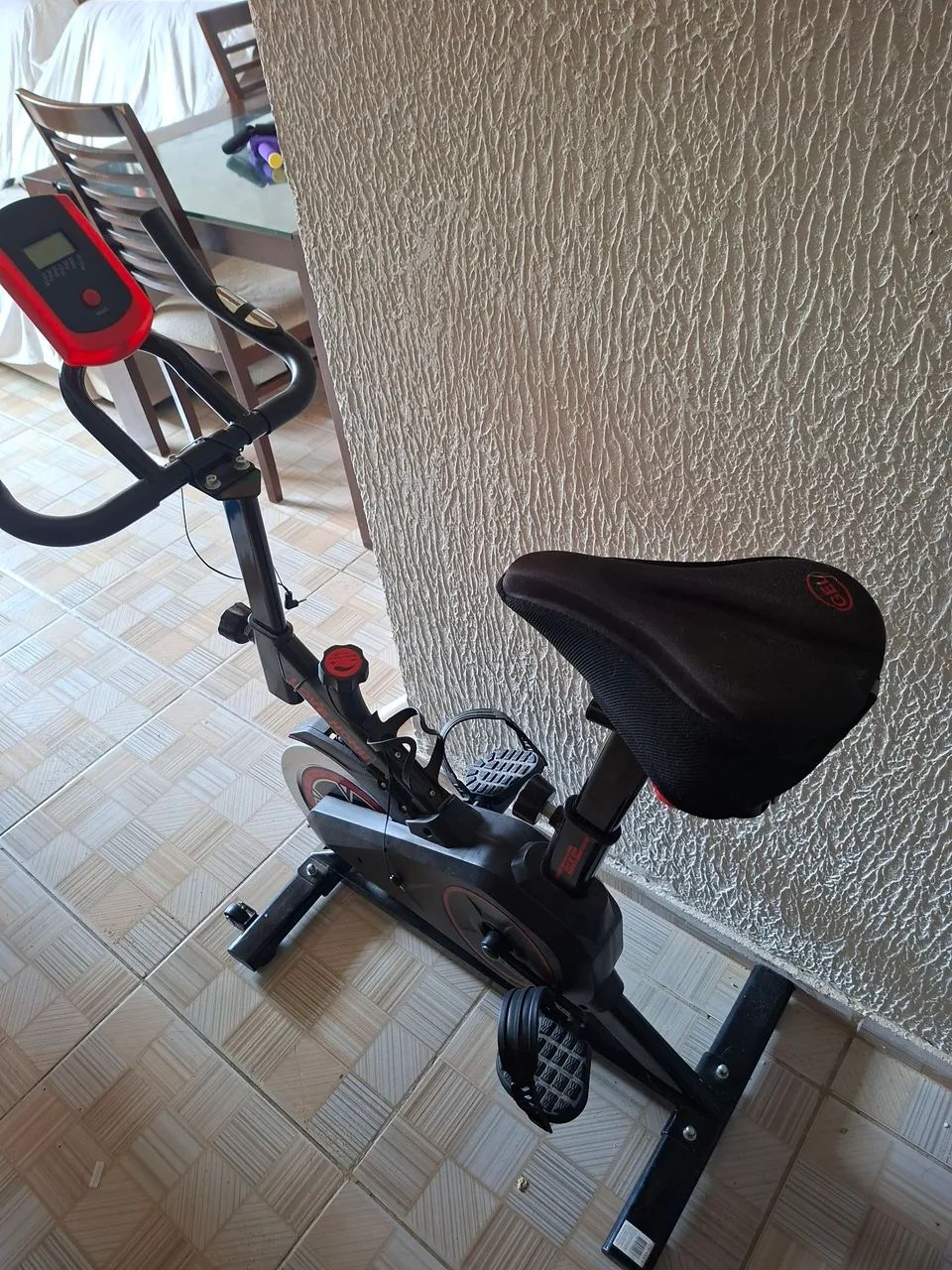Bicicleta para cardio.