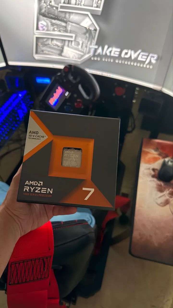 Ryzen 7 7800X3D - Melhor CPU para Jogos - Alto Desempenho