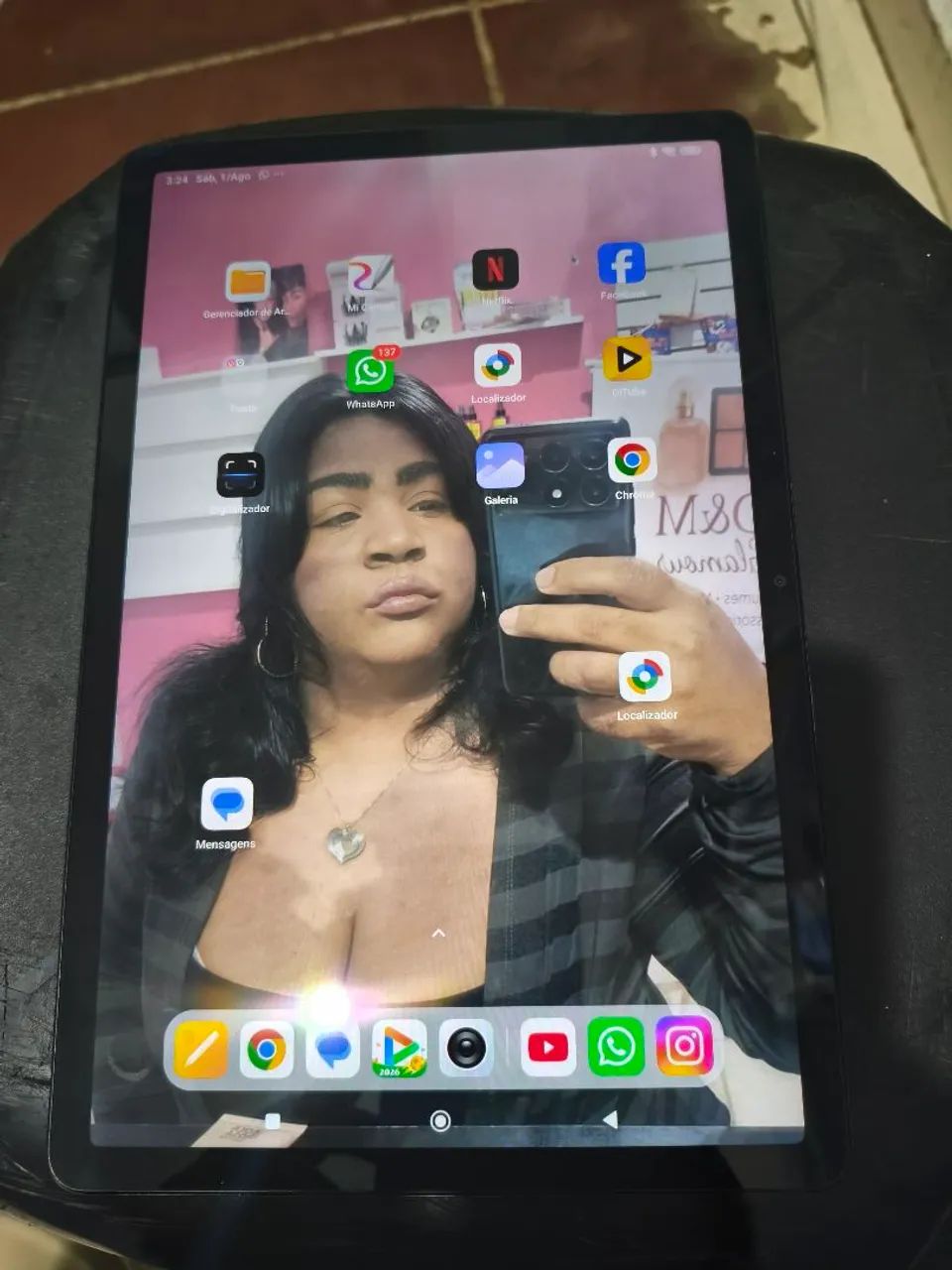 Tablet Redimi PAD SE ou troco celular ou not