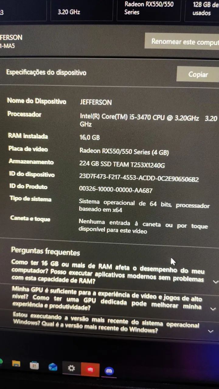 Pc gamer em excelente estado - Foto 2