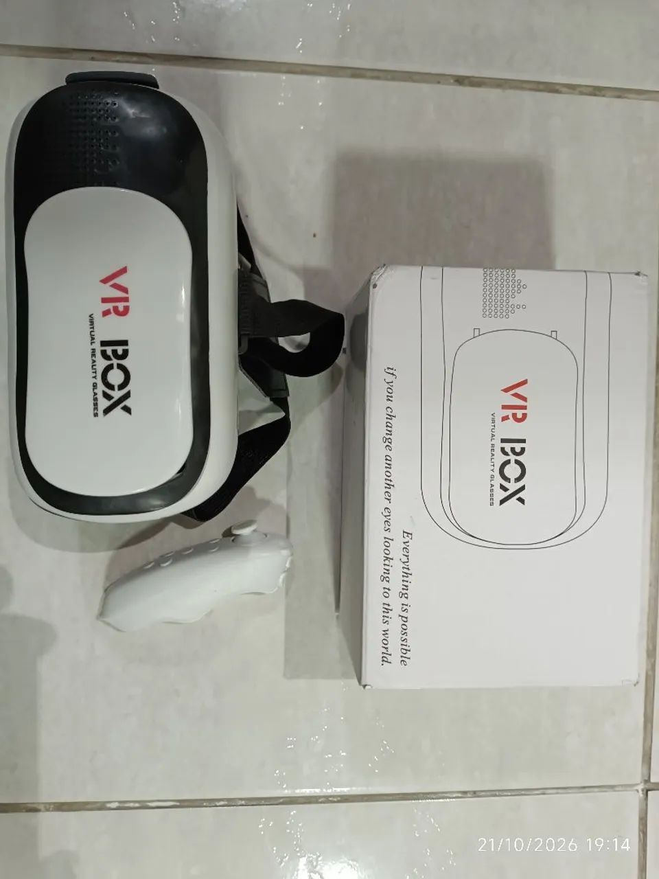 Óculos Virtual VR Box - Foto 4