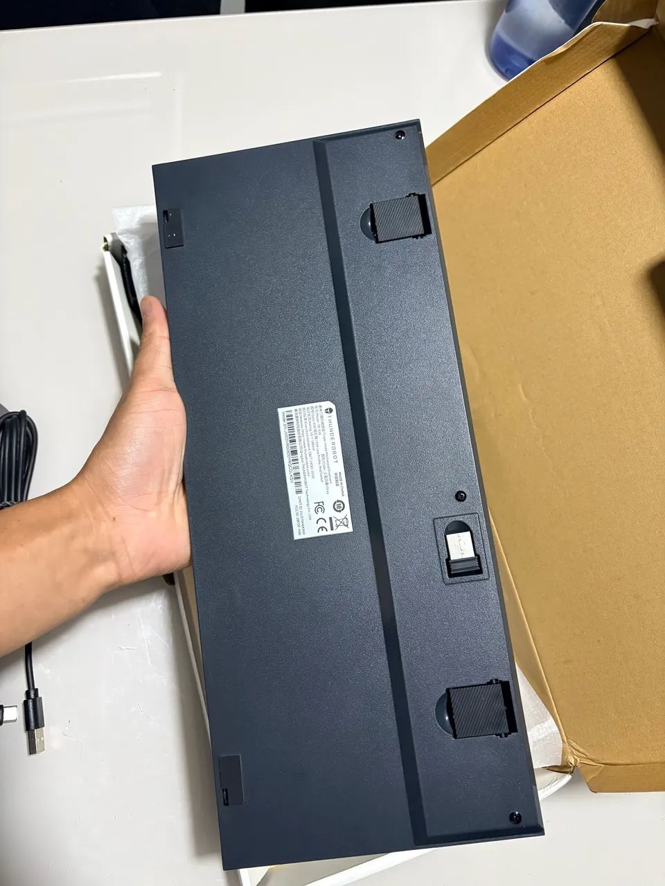 Teclado sem fio Thunderbot k96 (novo) - Foto 5