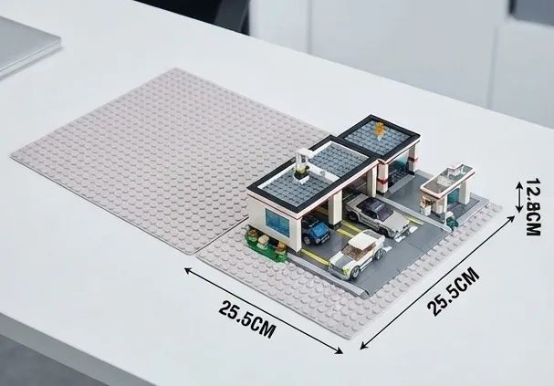 Lego Classic 2 Bases de Construção Branco "Compatível com Lego" - Foto 3