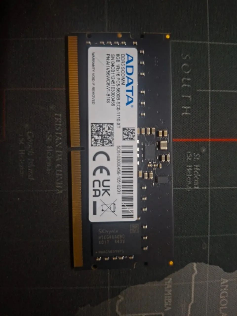 MEMORIA RAM 8GB DDR5 (NOTEBOOK) - ADATA 