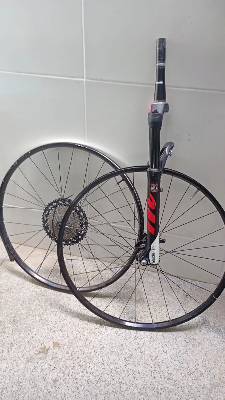 Suspensão manitou e rodas !!! - Foto 4
