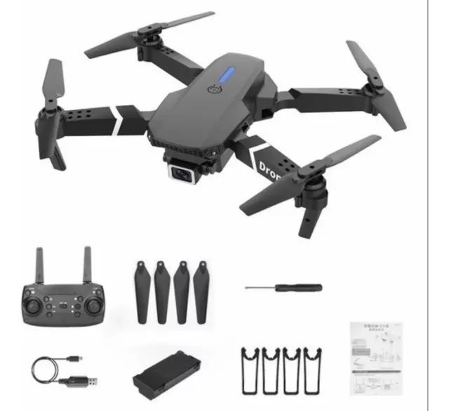 Drone E88 Pro 4k 2 Câmeras