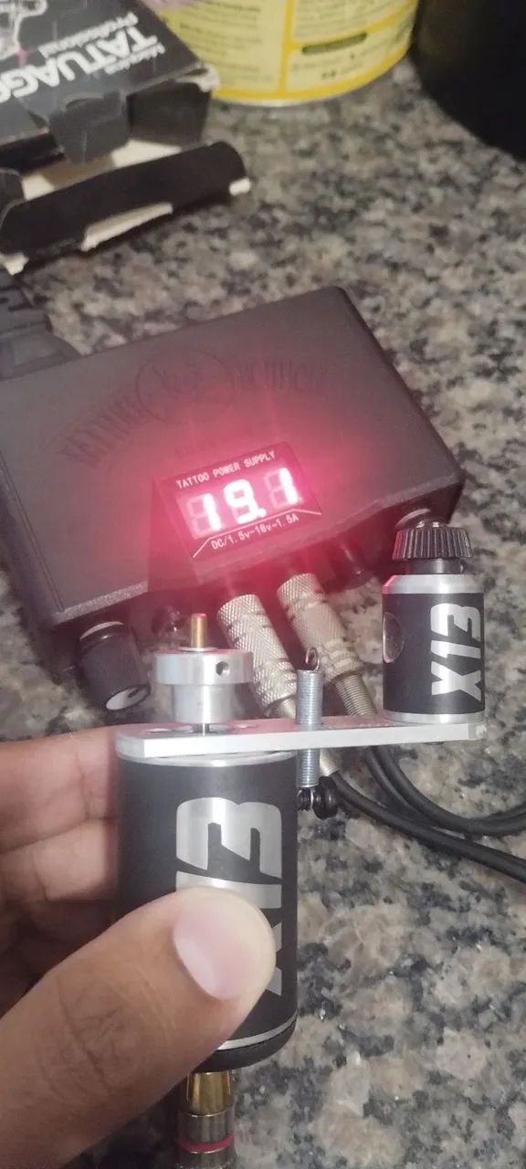 Kit máquina de tatuagem X13 - Foto 2
