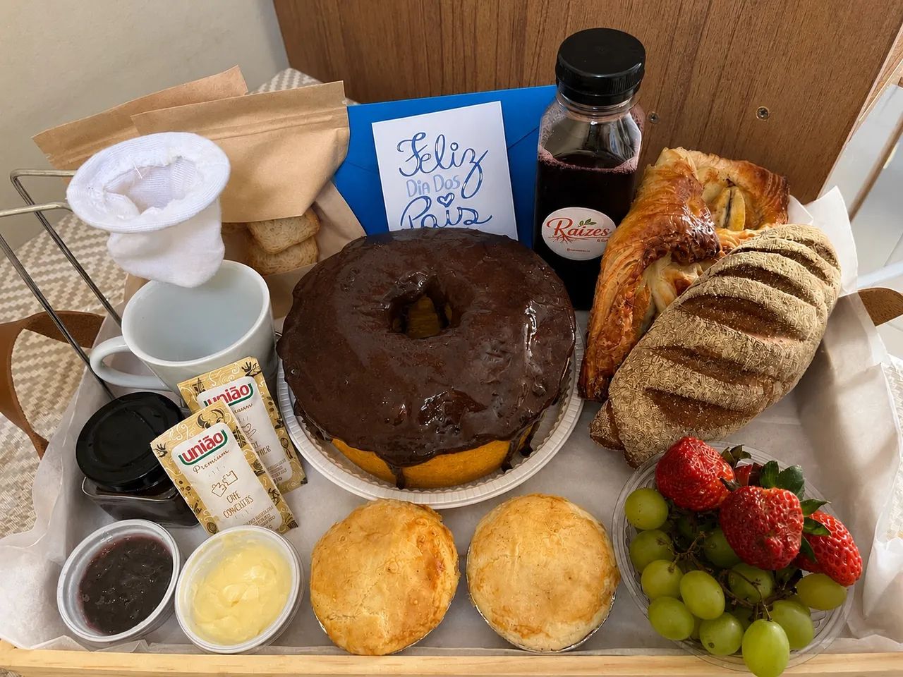 Cesta de café da manhã - Dia dos pais - Foto 4