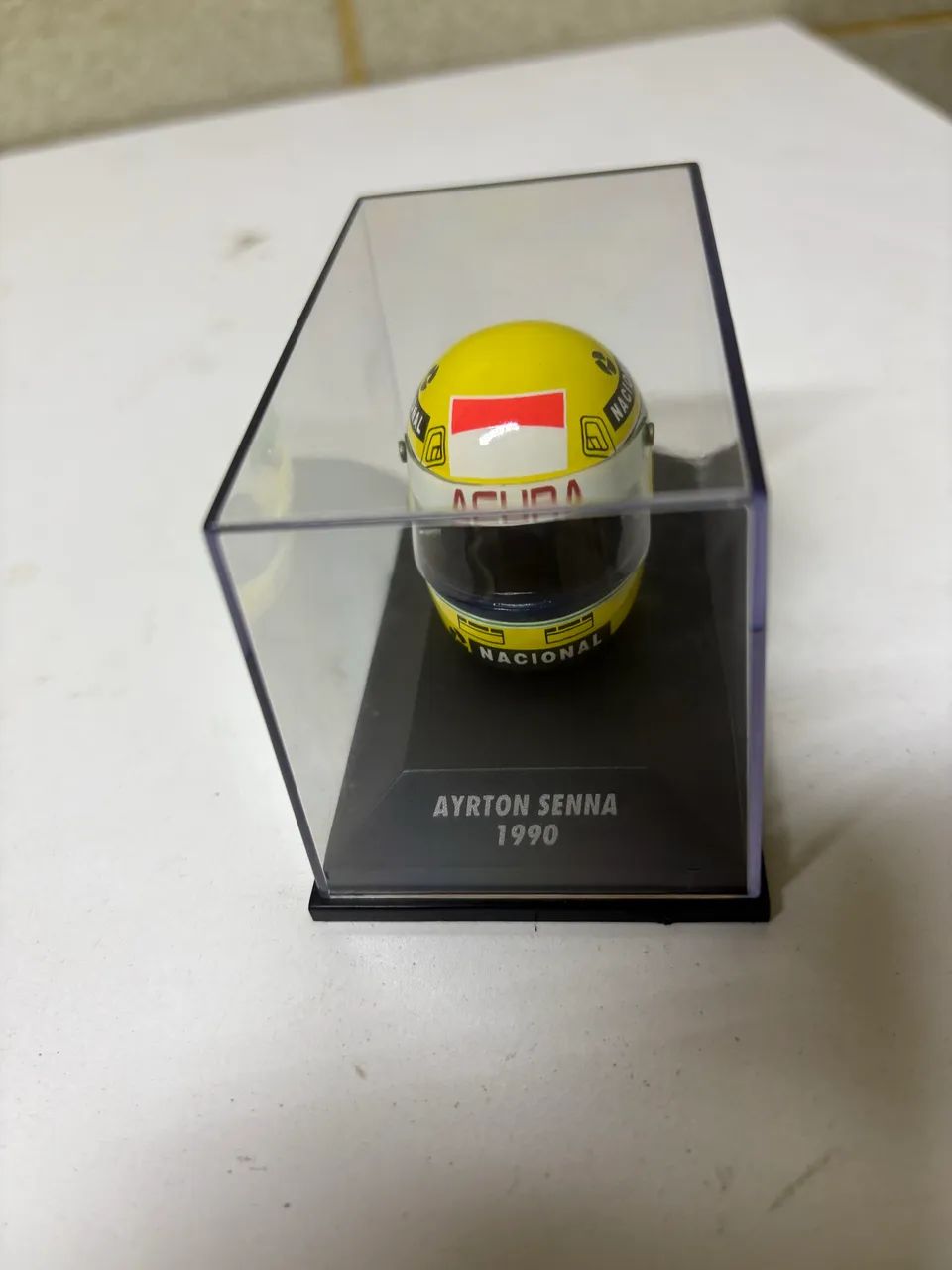 Minichamps Capacete Ayrton Senna 1990 - 1:8