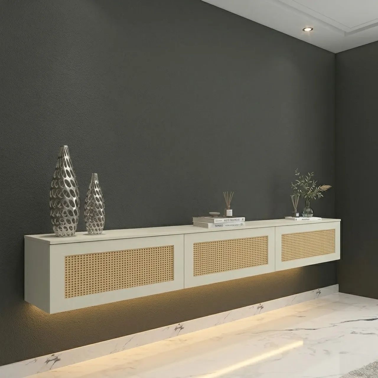 Rack Nicho Suspenso 2,17m Siriús 100%MDF tt33