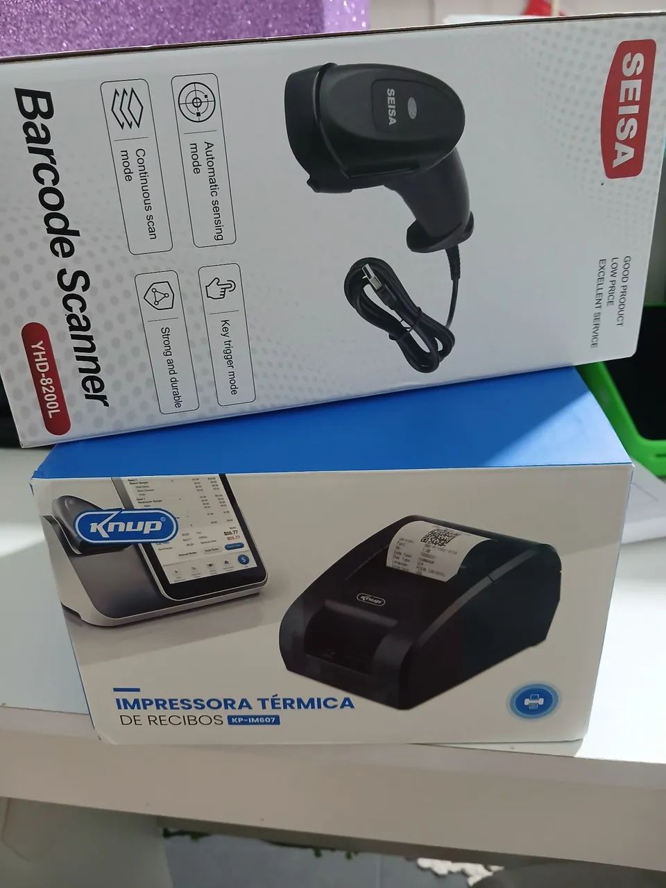 Impressora de recibo e scanner  - Foto 5