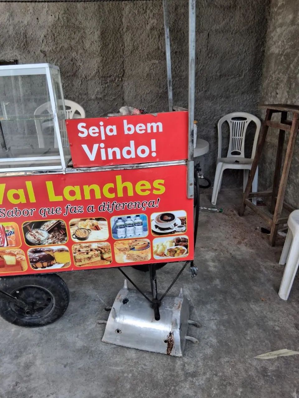 Carrinho de vender lanche  - Foto 2