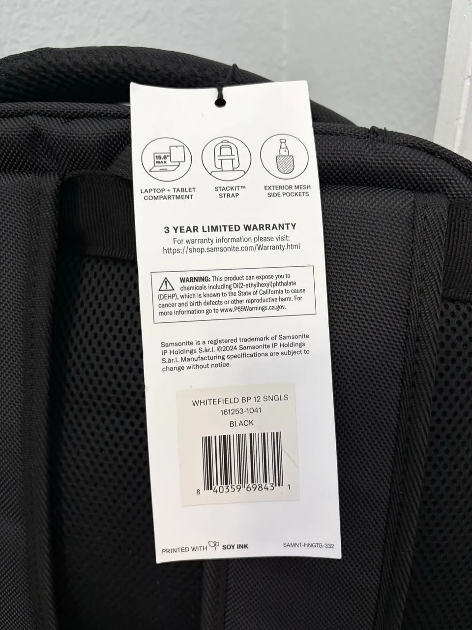 Mochila Samsonite Grande Original Nova  - Foto 4