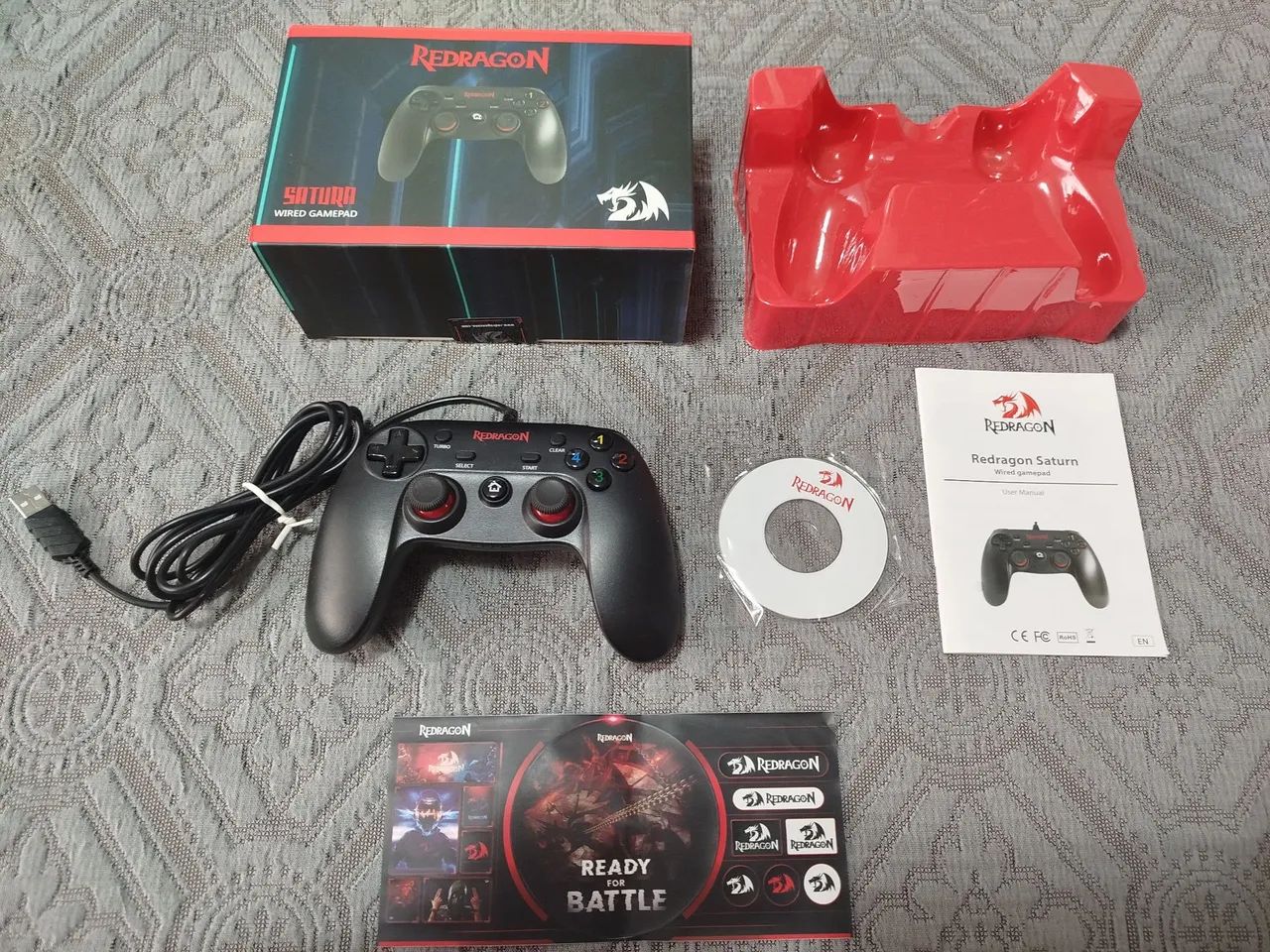 Controle Redragon PC / PS3 - Foto 5