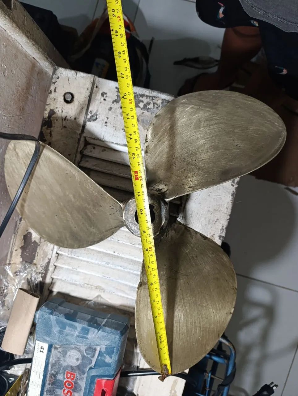 Hélice de bronze para barcos e lanchas - Foto 2