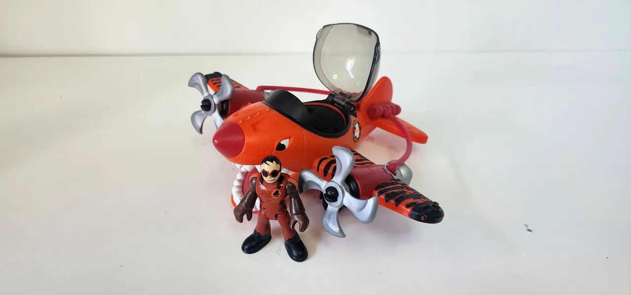 Dois aviões de batalha Imaginext 