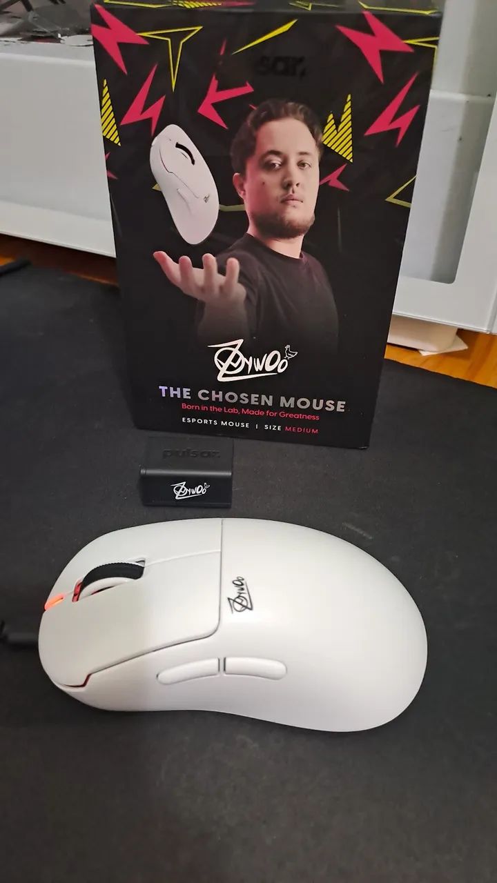 Mouse Pulsar Zywoo Médio  - Foto 3
