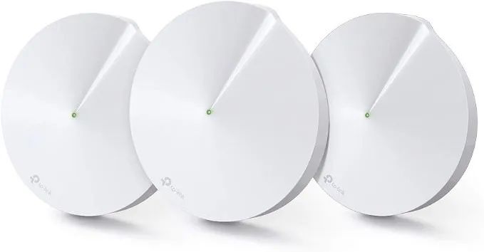Kit Roteador TP-Link Wi-Fi Mesh AC1300 Gigabit 5GHz Deco M5, 3-pack