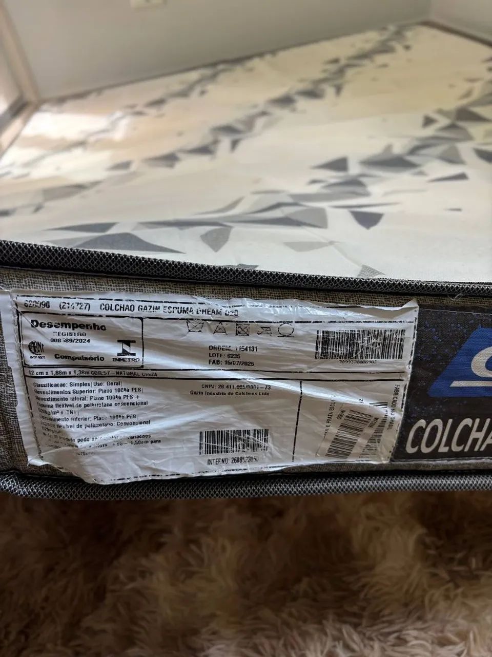 Colchão de casal pouco usado  - Foto 2