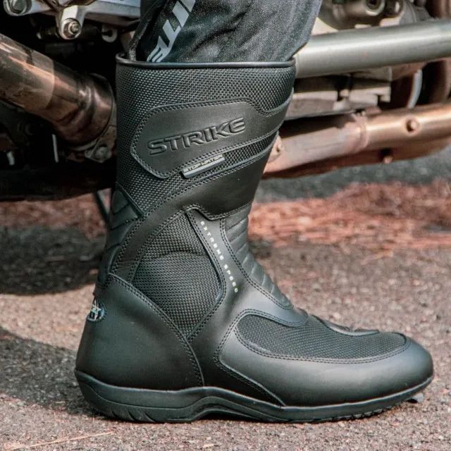 BOTA TEXX STRIKE V2 PRETA - Foto 4