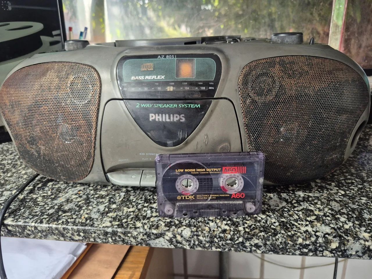 Mini system antigo rádio AM, FM  - Foto 2